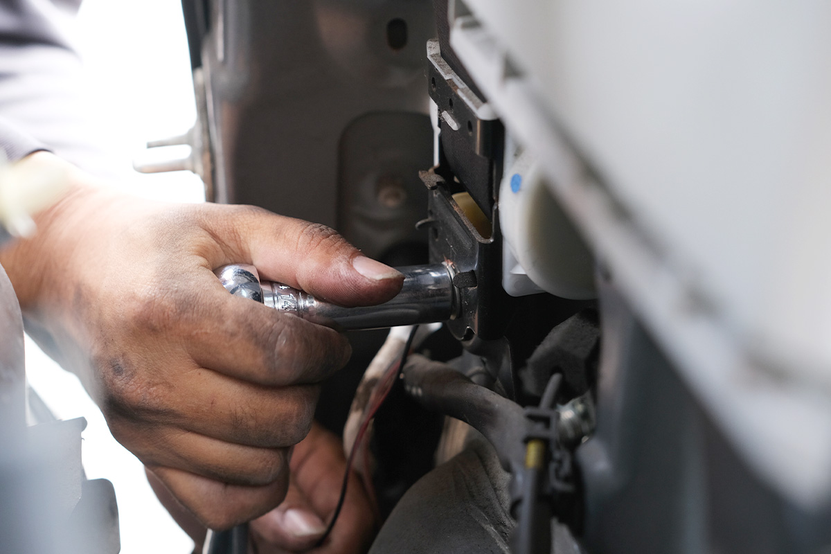 事前の打ち合わせで当日は不備なく作業